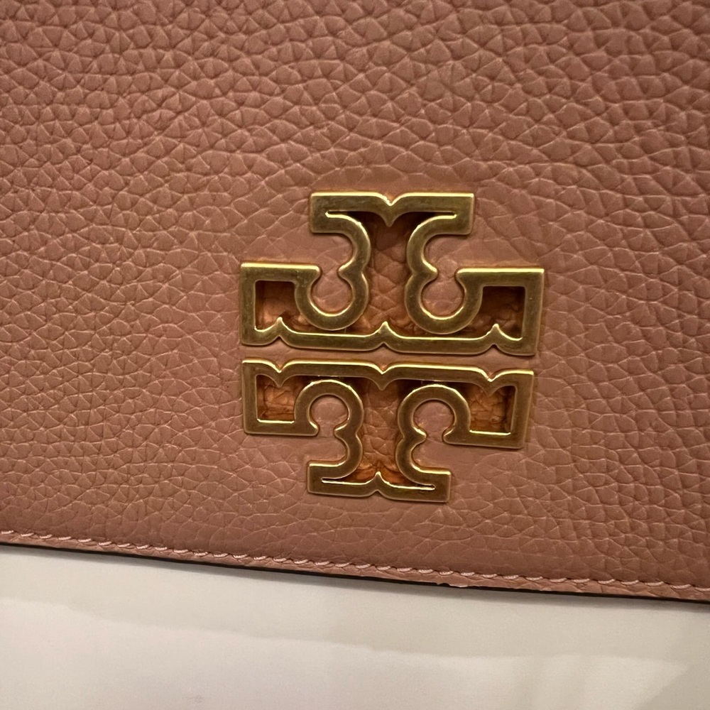 TORY BURCH Britten Medium Adjustable Shoulder Strap - Pink Moon - NWT - Picture 7 of 8